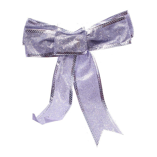 2 PCS 4 CM Christmas Tree Ribbon - Silver