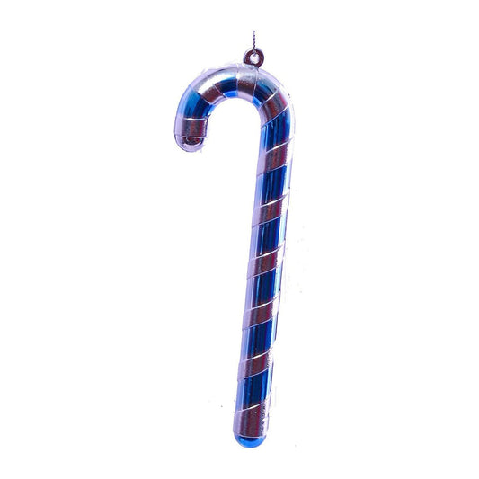 2 PCS 5In Cane Decoration - blue