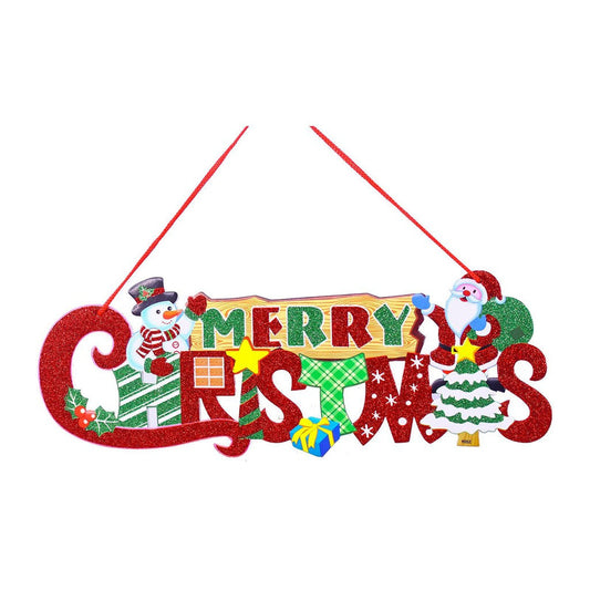 42 CM Wall Plaque Decoration Merry