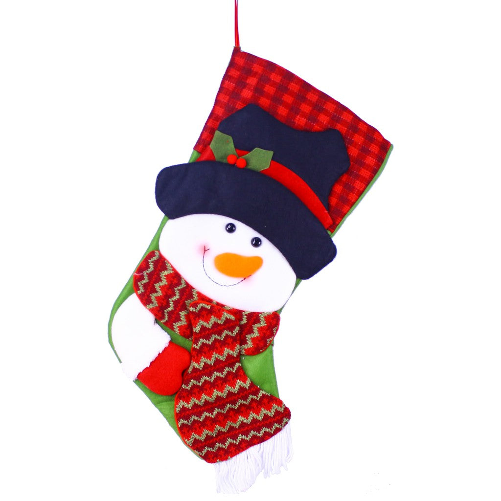 50 CM Christmas Stocking Hanging Stocking Decoration - Snowman