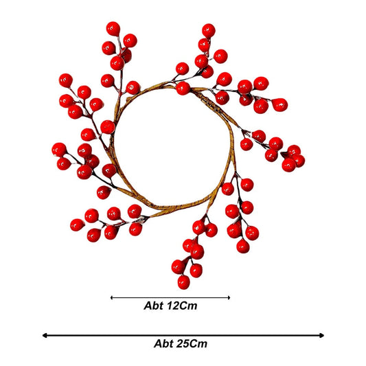 Christmas Wreath - Mistletoe 20cm