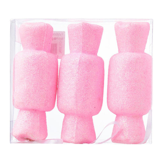 Foam Crackers Hanging Christmas Tree Accessory - Pink