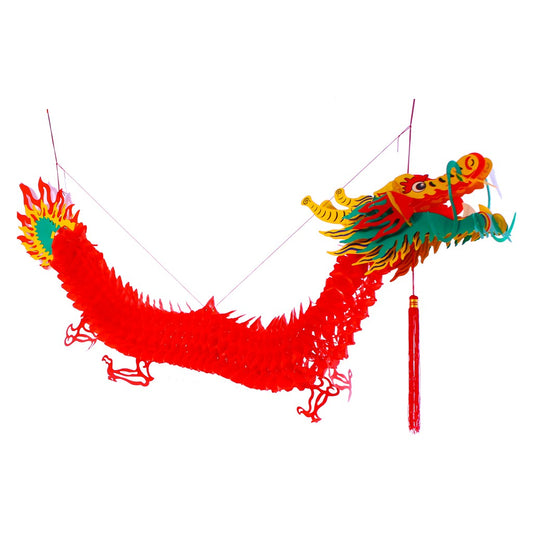 1.8M 3D Hanging Dragon Banner