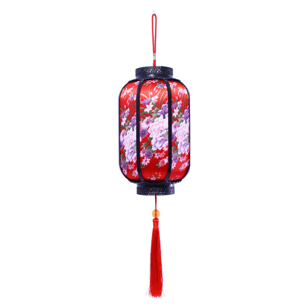 12 Inch Classic Chinese Lantern Decoration Floral