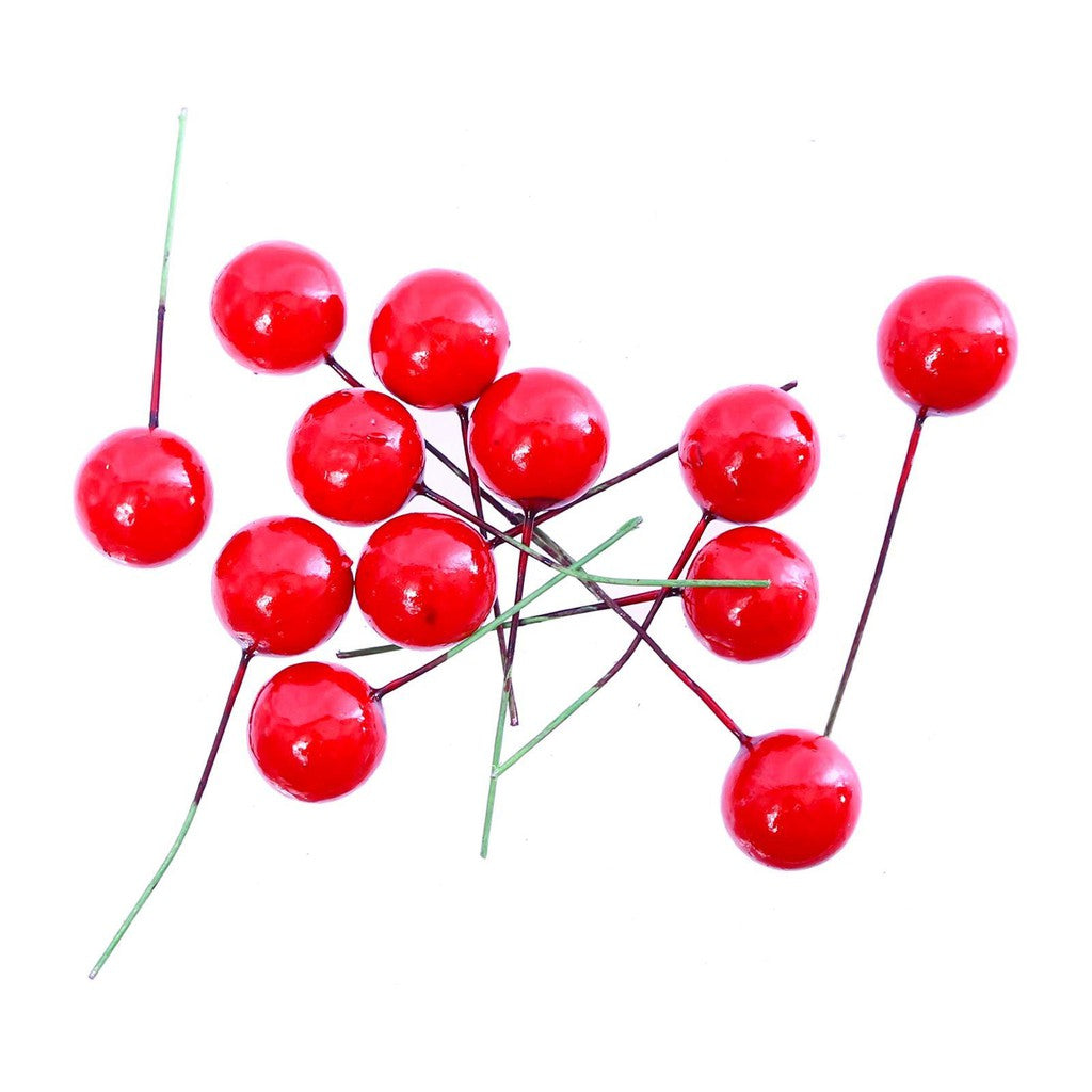 12 PCS 75Mm Full Print Christmas Tree Baubles - Mistletoe