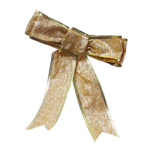 2 PCS 4 CM Christmas Tree Ribbon - Gold
