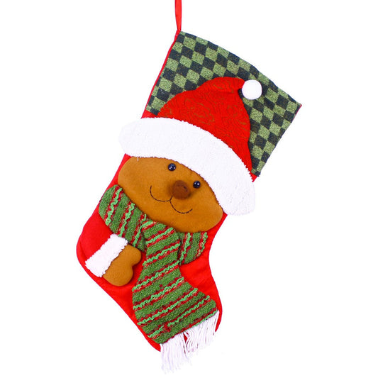 50 CM Christmas Stocking Hanging Stocking Decoration - Reindeer
