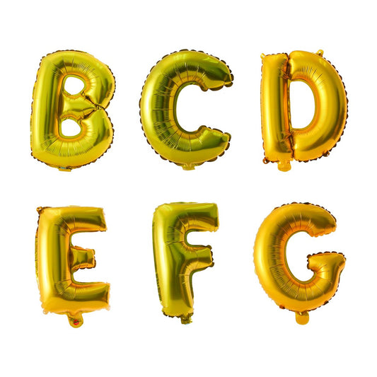 alphabet-balloon - G - Gold - 40 inch