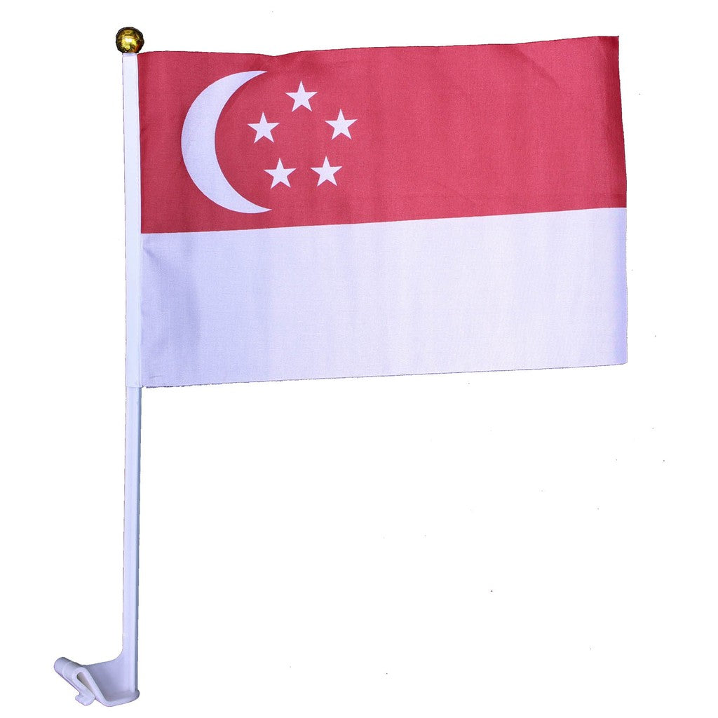 National Day Singapore Flag Car Decoration